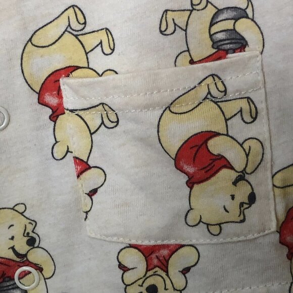 DISNEY BABY Winnie The Pooh Snap Front Jacket Hoodie with Bear Ears 12 months - Picture 5 of 11
